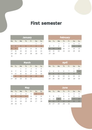 학생들을 위한 우아한 교육 팩 프레젠테이션 템플릿