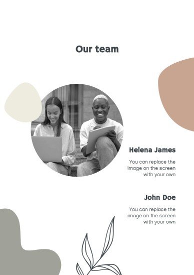 학생들을 위한 우아한 교육 팩 프레젠테이션 템플릿