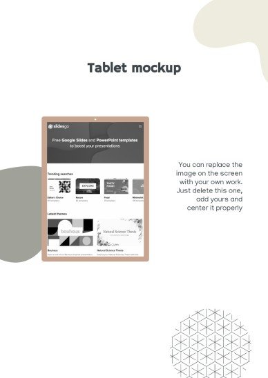 학생들을 위한 우아한 교육 팩 프레젠테이션 템플릿