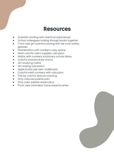 학생들을 위한 우아한 교육 팩 프레젠테이션 템플릿