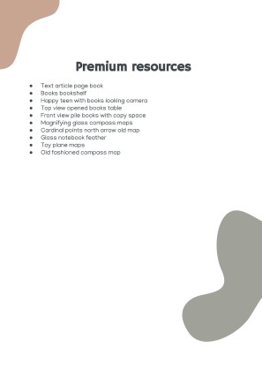 학생들을 위한 우아한 교육 팩 프레젠테이션 템플릿