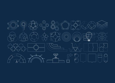 High School Diploma Theme with Floral Borders and Frames presentation template 