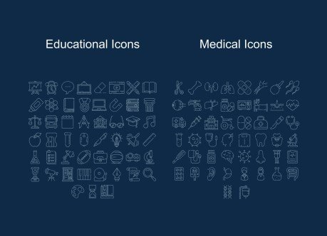High School Diploma Theme with Floral Borders and Frames presentation template 