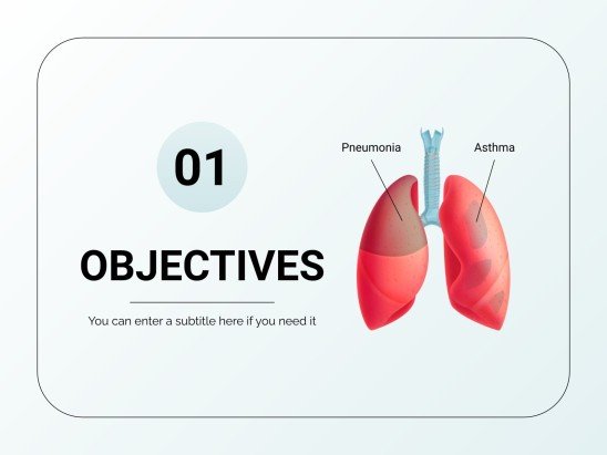 의대생을 위한 호흡기 워크숍 프레젠테이션 템플릿