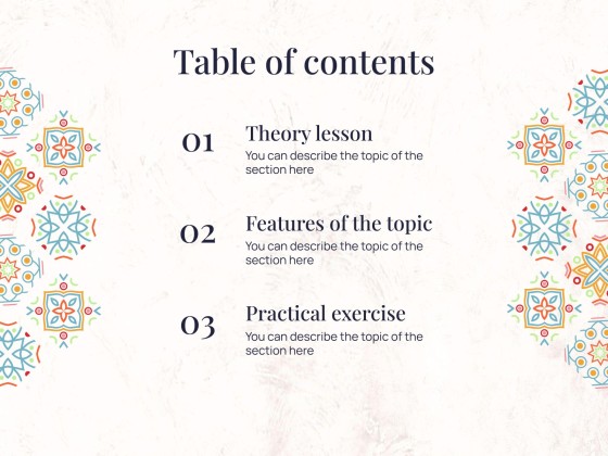 Talavera Töpfer Workshop Präsentationsvorlage