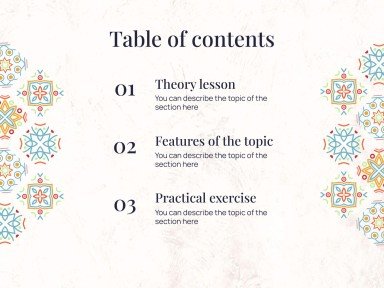 Talavera Töpfer Workshop Präsentationsvorlage