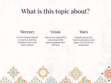 Talavera Töpfer Workshop Präsentationsvorlage