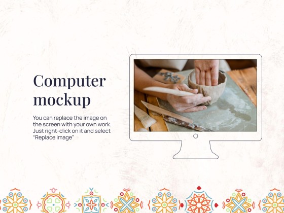 Talavera Töpfer Workshop Präsentationsvorlage