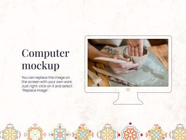 Talavera Töpfer Workshop Präsentationsvorlage