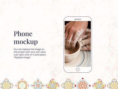 Talavera Töpfer Workshop Präsentationsvorlage