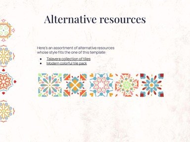 Talavera Töpfer Workshop Präsentationsvorlage