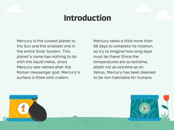 Composting and Recycling Organic Matter Workshop presentation template 