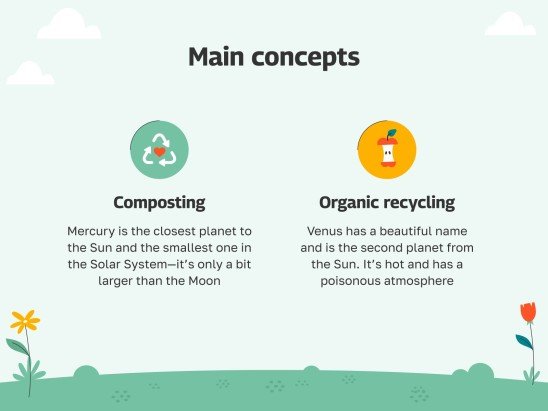 Composting and Recycling Organic Matter Workshop presentation template 