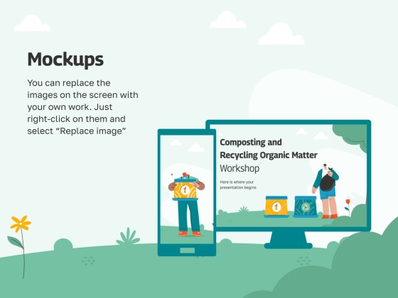 Composting and Recycling Organic Matter Workshop presentation template 