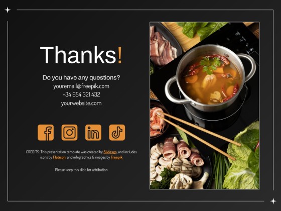 훠궈 레시피 워크숍 프레젠테이션 템플릿