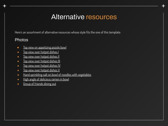 훠궈 레시피 워크숍 프레젠테이션 템플릿
