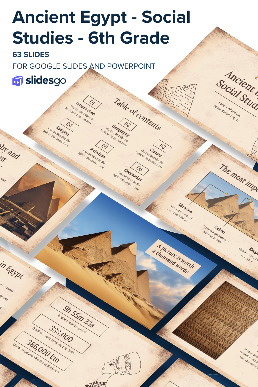 Ancient Egypt - Social Studies | Google Slides & PowerPoint