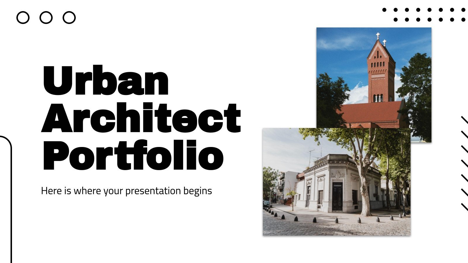 Urban Architect Portfolio Presentation