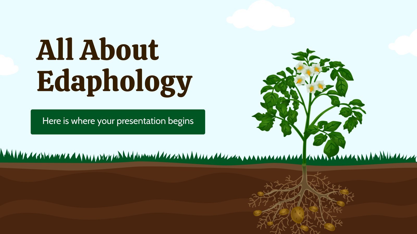 All about Edaphology presentation template 