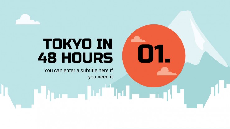 Guide de voyage : Tokyo : Modèles de présentation