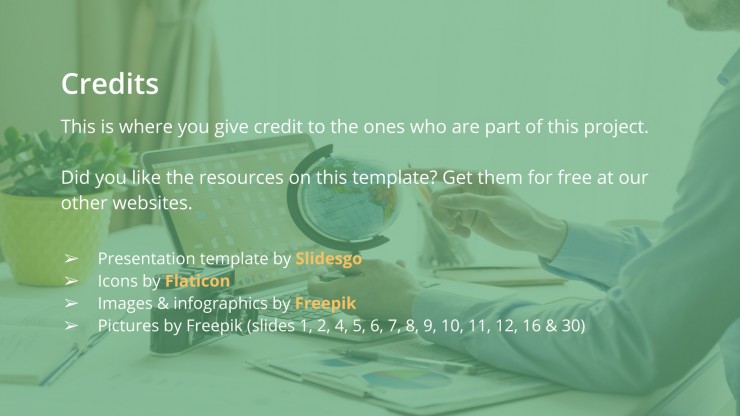 Voyage simple : Modèles de présentation