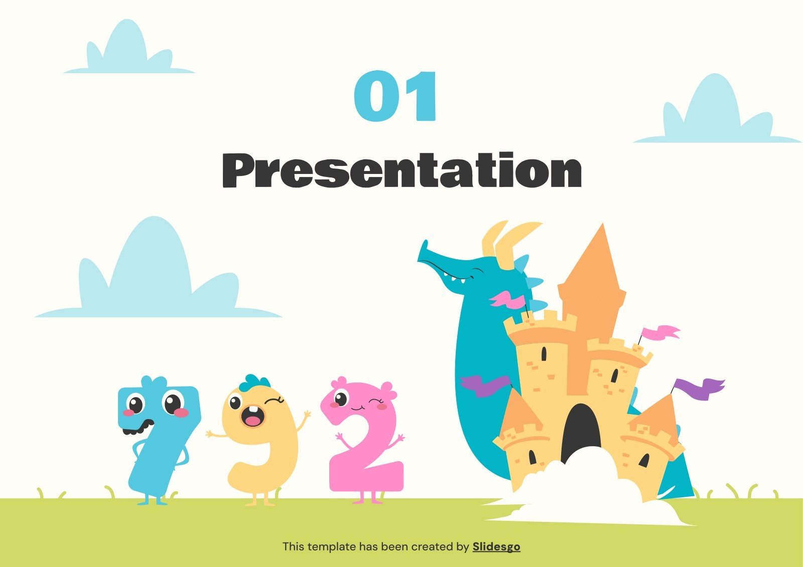 Three digit numbers the hundred presentation