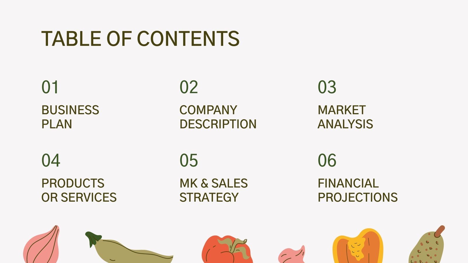 AgroMarket Fresh Vegetables Business Plan Presentation