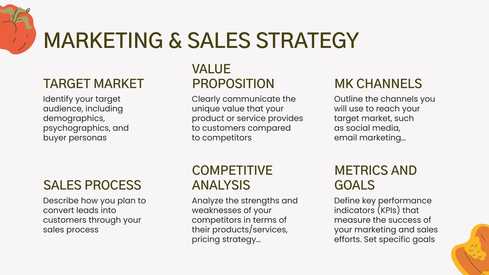 AgroMarket Fresh Vegetables Business Plan Presentation