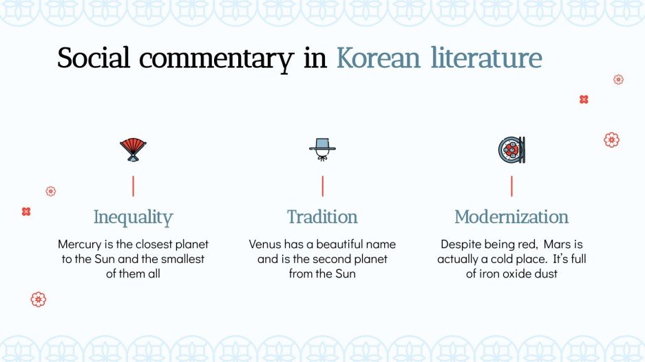 Korean Literary Analysis M.A. in Korean Google Slides