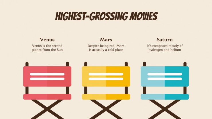 Movie Background presentation template
