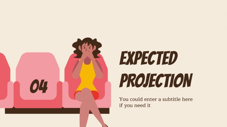 Movie Background presentation template