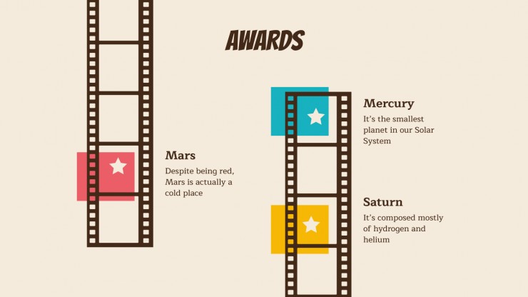 Movie Background presentation template