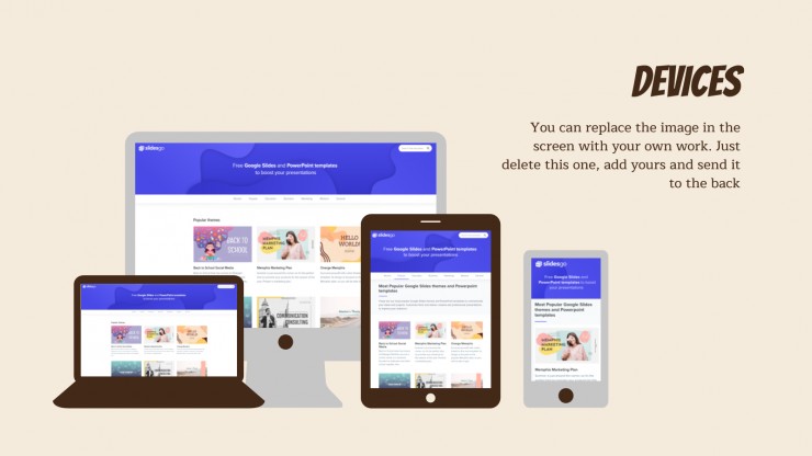 Movie Background presentation template