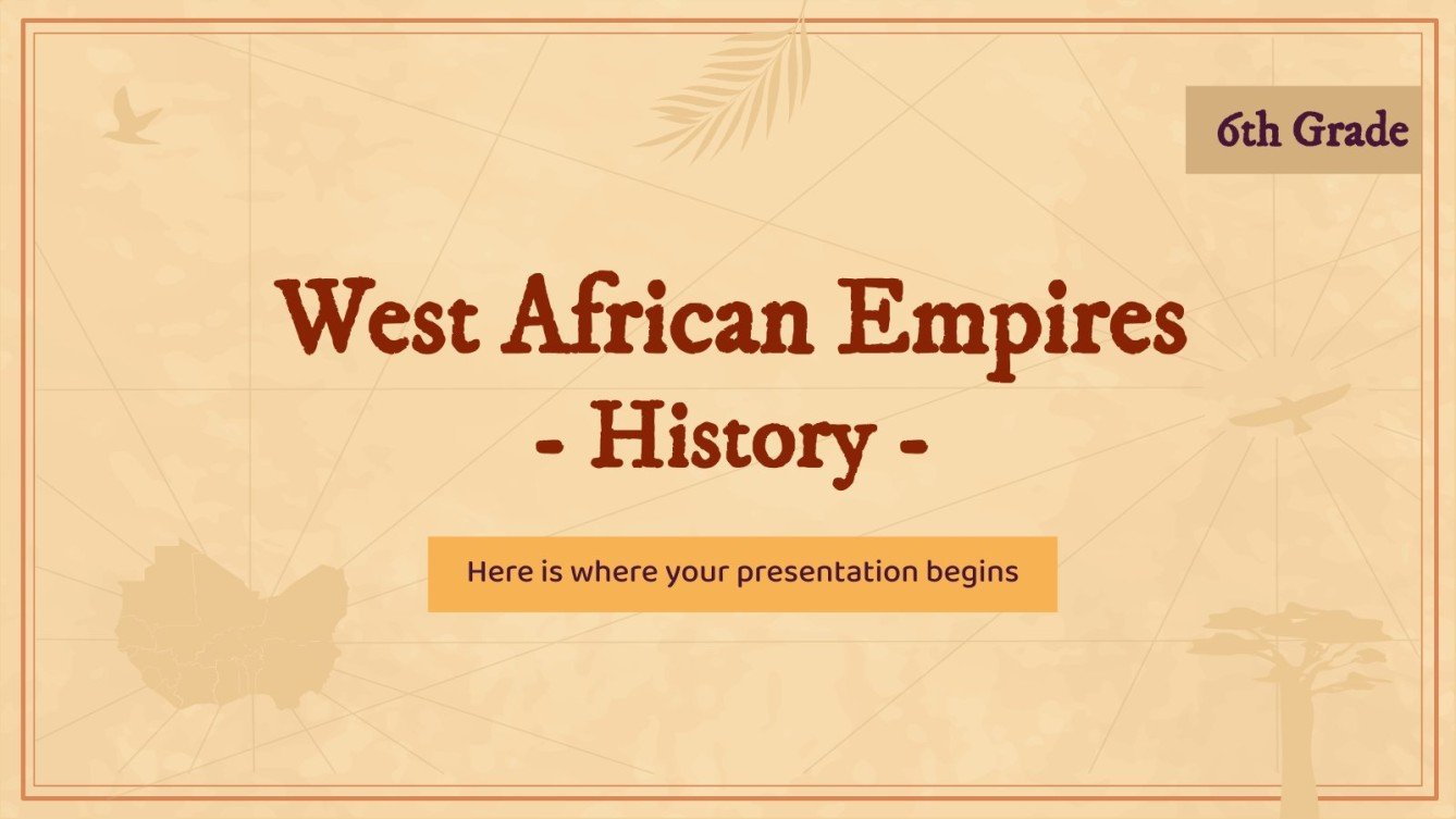 Modelos grátis sobre África do Google Slides e PowerPoint
