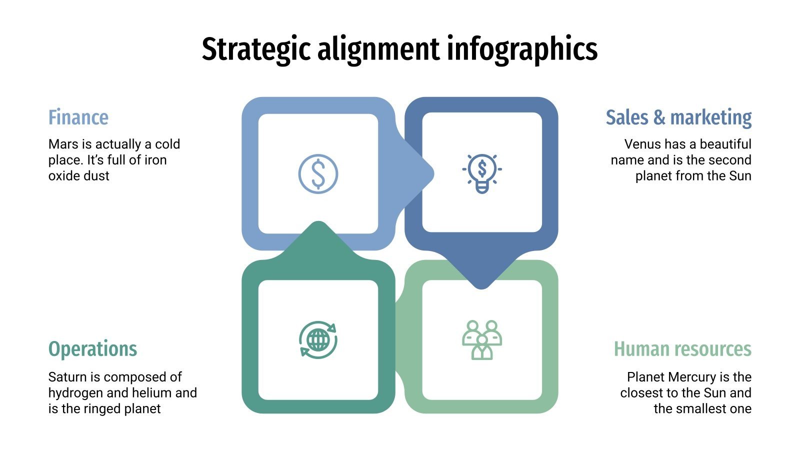 Strategic Alignment Infographics Google Slides & PPT