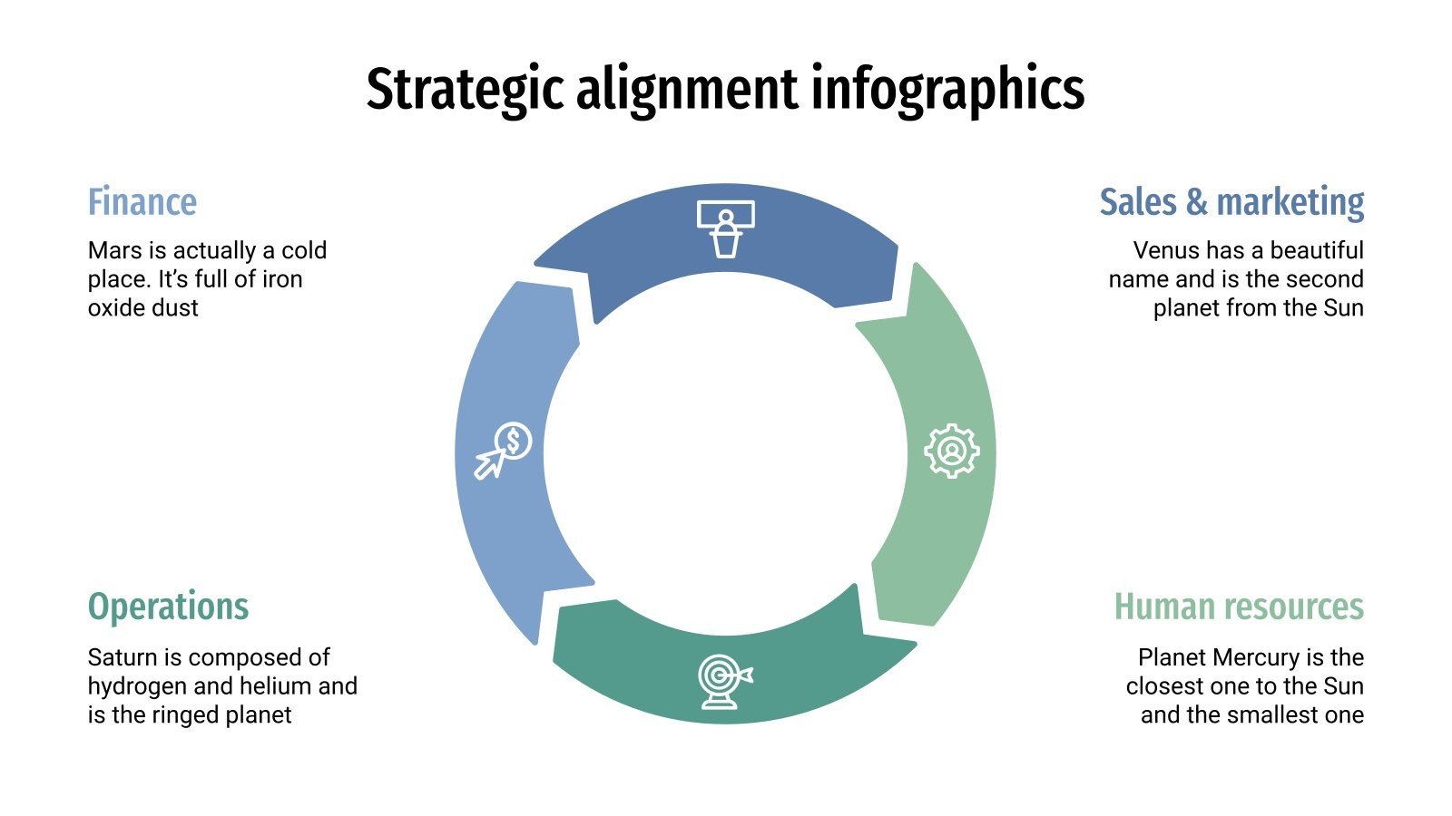 Strategic Alignment Infographics Google Slides & PPT