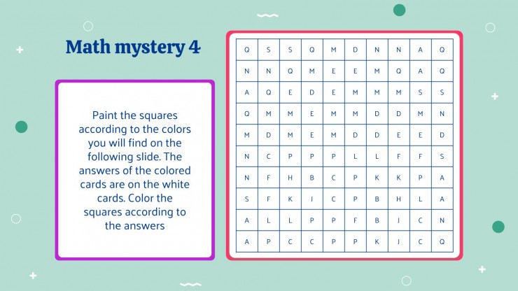 Revealing Mystery Pictures! presentation template 