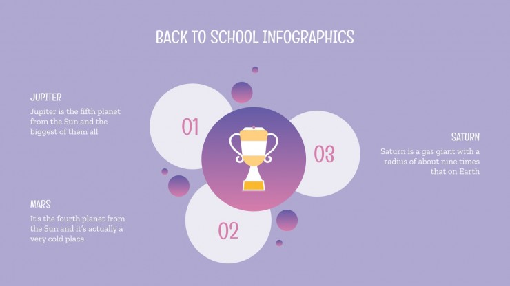 Back to School Infographics presentation template