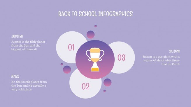 Back to School Infographics presentation template
