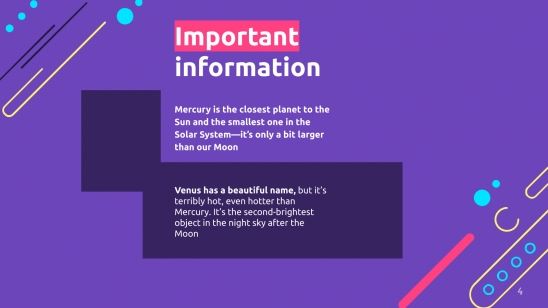 Abstract Spiral presentation template