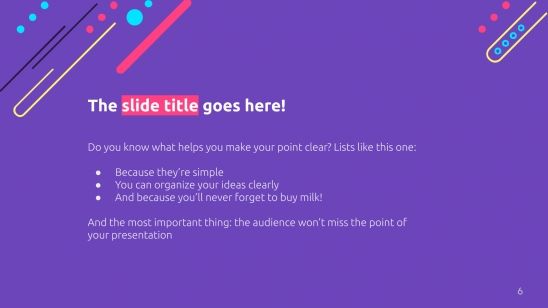 Abstract Spiral presentation template