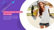 Abstract Spiral presentation template