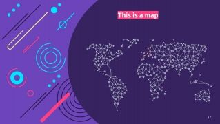 Abstract Spiral presentation template