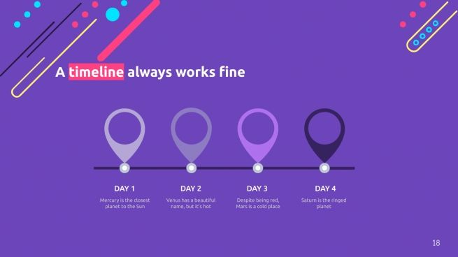 Abstract Spiral presentation template