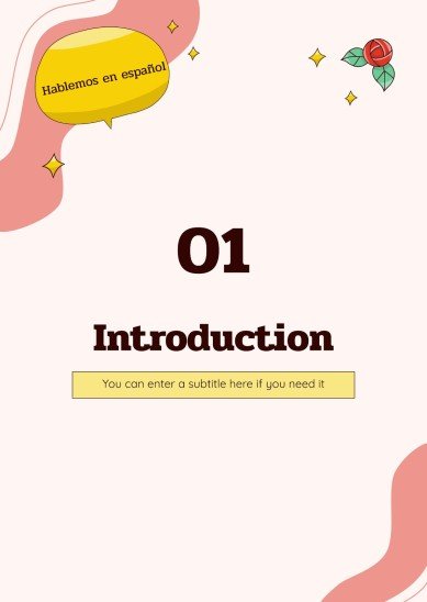 Verb Conjugation and Tenses - Spanish - Foreign Language - 7th Grade presentation template 