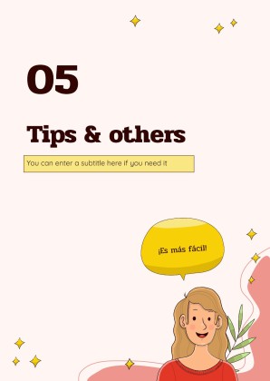 Verb Conjugation and Tenses - Spanish - Foreign Language - 7th Grade presentation template 