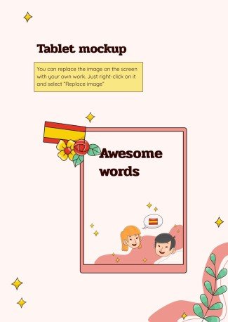 Verb Conjugation and Tenses - Spanish - Foreign Language - 7th Grade presentation template 