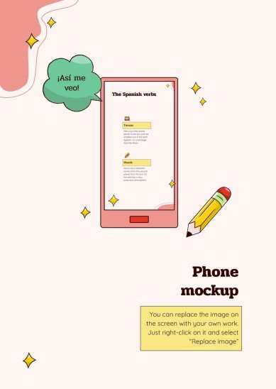 Verb Conjugation and Tenses - Spanish - Foreign Language - 7th Grade presentation template 