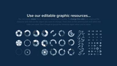 Abstract Spiral presentation template