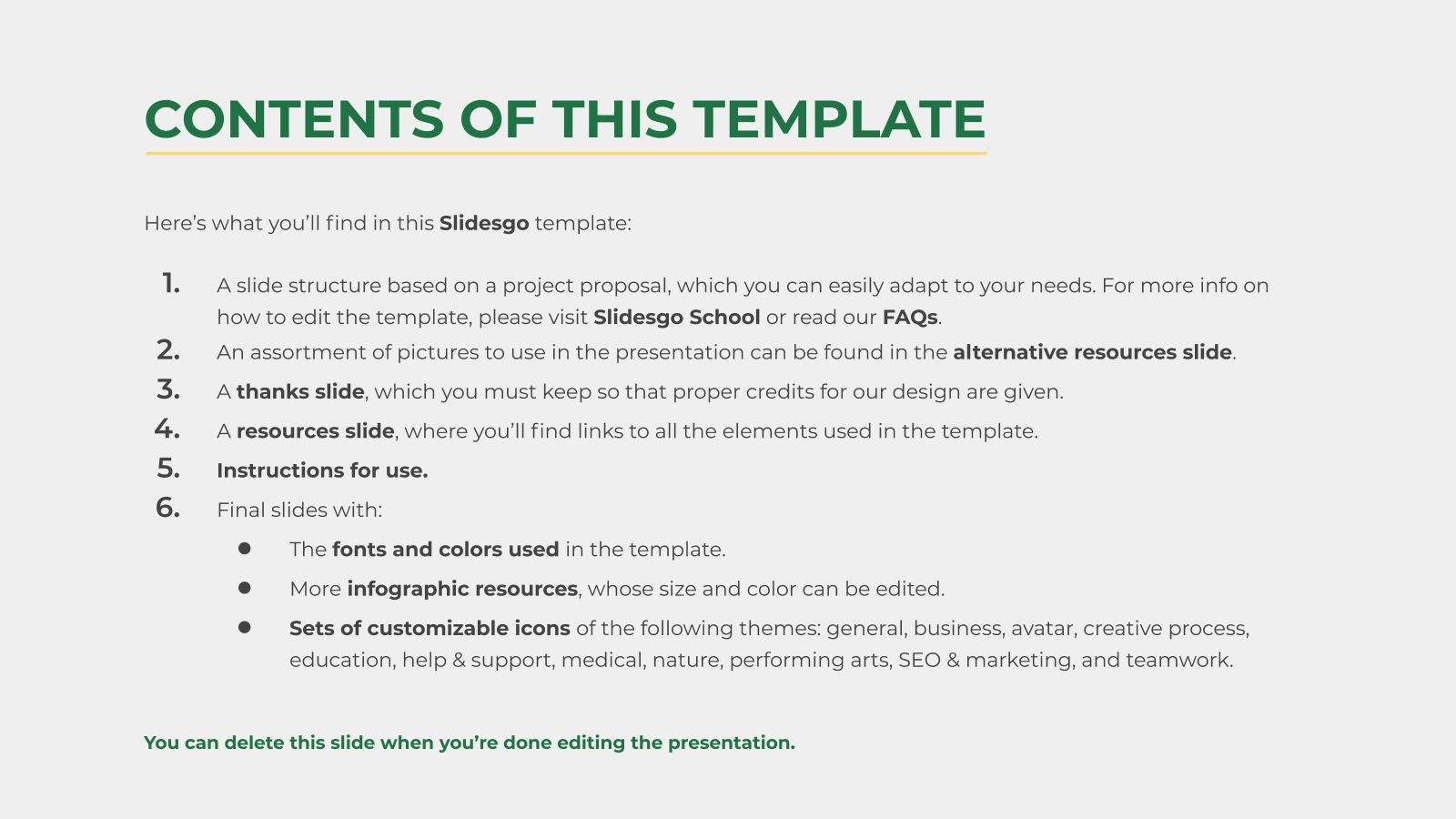 Final year project presentation template free download image